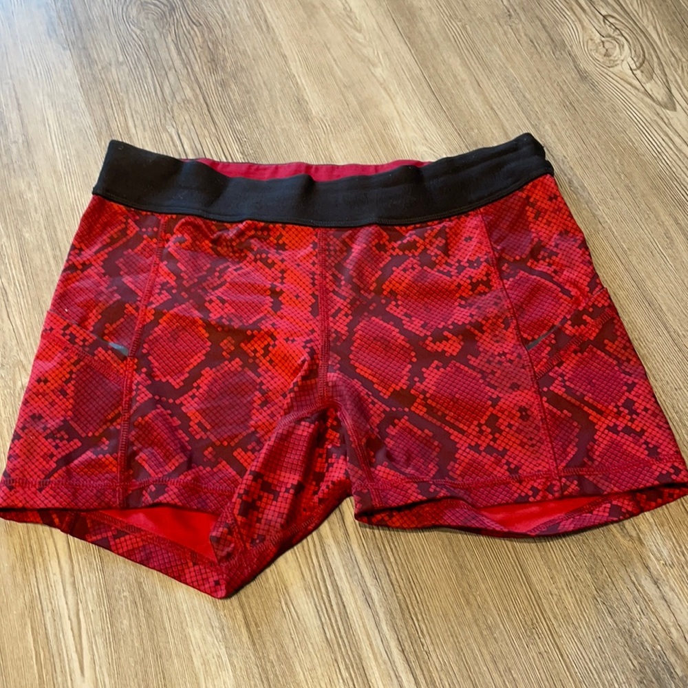 Lululemon Snakeskin Spandex Shorts